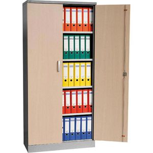 Aktenschrank G-Office FLC/WD.19, aus Metall / Holz