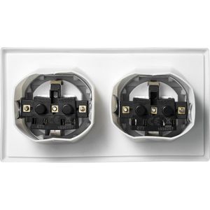 Produktbild für Steckdose McPower Flair IP44, Unterputz