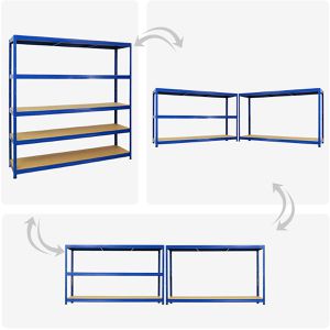 Produktbild für Weitspannregal PROREGAL Giant Elephant, 5 Holzböden