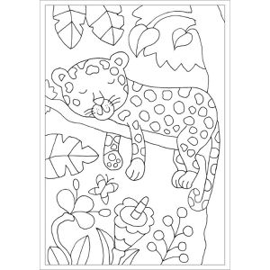 Produktbild für Malbuch Tessloff Mein erster Malblock, Wilde Tiere