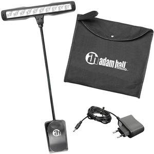 Produktbild für Leselampe Adam-Hall SLED 10, mit Klemme