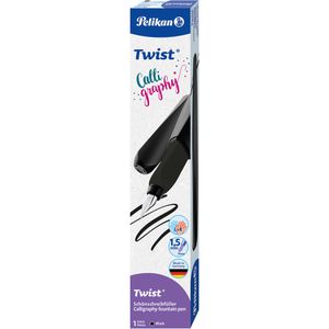 Produktbild für Kalligraphie-Stift Pelikan Twist, schwarz