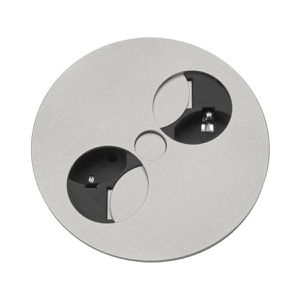 Produktbild für Einbausteckdose Bachmann 931.021 Twist, mit 2 m Kabel, drehbar