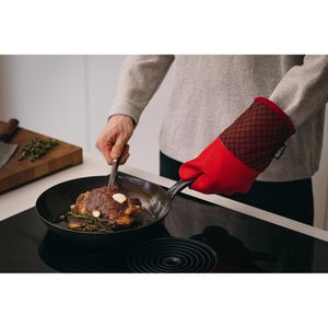 Produktbild für Ofenhandschuh LauterSchutz LS102, rot