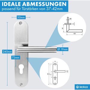 Produktbild für Drückergarnitur Lockzz Nürnberg