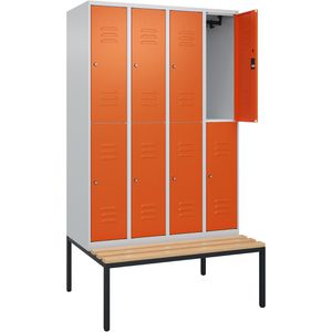 Produktbild für Spind CP-Möbel Classic PLUS, orange