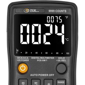Produktbild für Multimeter PCE DM 7, digital, True RMS