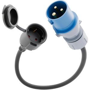 CEE-Adapter Absina 911008, Länge 0,5 m