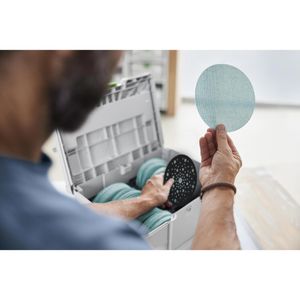 Produktbild für Schleifpapier Festool Granat Net D150 GR NET SYS, 578718