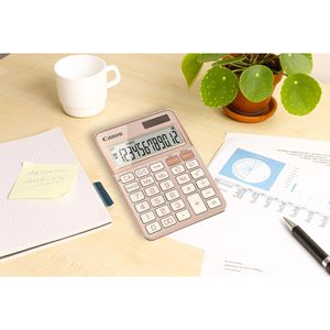 Produktbild für Taschenrechner Canon KS-125KB, MwSt-Berechnung, rosegold