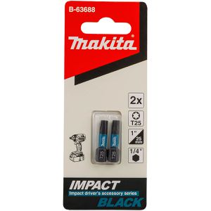 Bitset Makita T25 Impact Black, B-63688