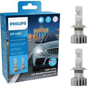 Produktbild für Auto-Lampe Philips Ultinon Pro6000, 5800 Kelvin, H7