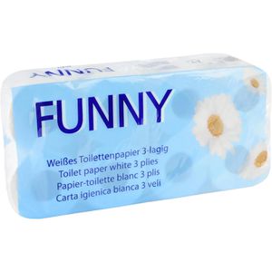 Produktbild für Toilettenpapier Funny AG-014, Großpackung