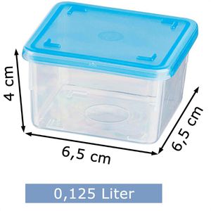 Produktbild für Frischhaltedose Kigima MiraHome blau, aus Kunststoff