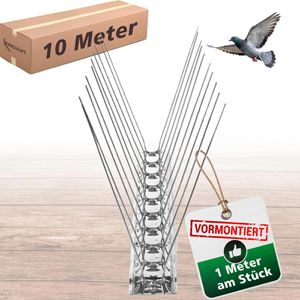 Vogelabwehr PRIOstahl Taubenspikes, 10 Meter