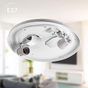 Produktbild für Deckenleuchte Monzana 109129, braun, E27-Fassung