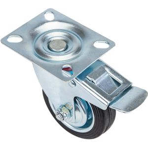 Produktbild für Schwerlastrolle HMF 6790, Lenkrolle mit Bremse