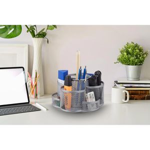 Produktbild für Stiftehalter Relaxdays Mesh Line, drehbar