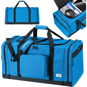 Produktbild für Reisetasche Monzana 104055, blau, 70 cm
