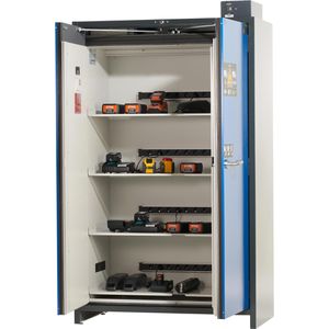 Akku-Ladeschrank asecos ION PRO 90, 32 Steckdosen