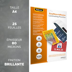 Produktbild für Laminierfolien Fellowes 56017 EasyDisplay, DIN A4