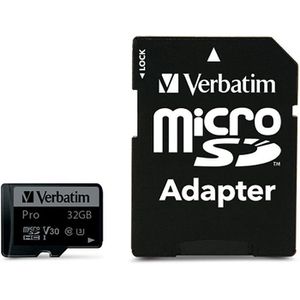 Produktbild für Micro-SD-Karte Verbatim Pro, 47041, 32GB