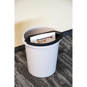 Produktbild für Abfalleinsatz Helit H6106995 the collector schwarz