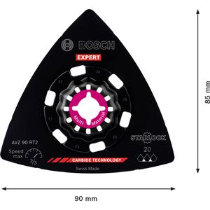 Produktbild für Multifunktionswerkzeug-Zubehör Bosch Expert AVZ 90 RT2