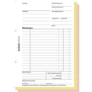 Produktbild für Rechnungsbuch Herlitz 307, A5