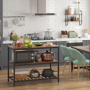 Produktbild für Küchenregal Vasagle KKI01BX, vintage braun