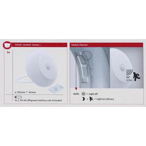 Produktbild für Nachtlicht Paulmann Viby LED, mit Batterie