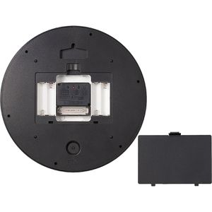 Produktbild für Wanduhr Bresser MyTime LEDsec, Kunststoff, analog, Funkuhr