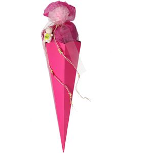 Produktbild für Schultüte Folia 92523, Rohling, pink