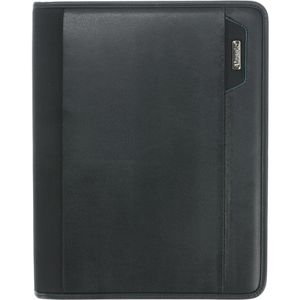 Produktbild für Schreibmappe Alassio 30114, Trento, schwarz, Kunstleder