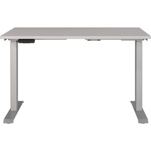 Produktbild für Schreibtisch Germania Jet, 7907-643, kaschmir / silber