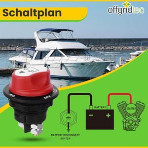 Produktbild für Batterietrennschalter Offgridtec 100 A, 12 - 48 V