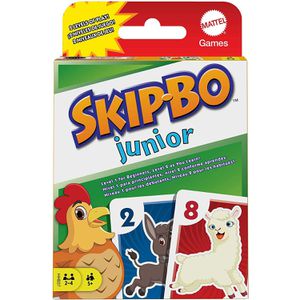 Kartenspiel Mattel HHB37, Skip-Bo Junior