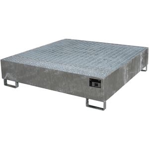 Produktbild für Auffangwanne BAUER AW 450, aus verzinktem Stahl