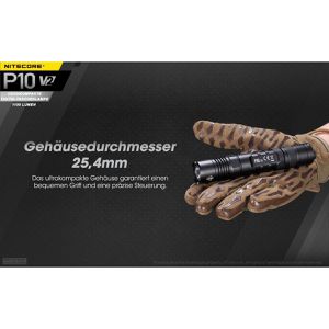 Produktbild für Taschenlampe Nitecore P10 V2 LED, mit Batterie