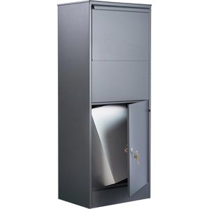 Produktbild für Paketbriefkasten Allux 800L Parcel RS, anthrazit