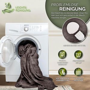 Produktbild für Heizdecke Sinnlein Wärmedecke XXL, braun
