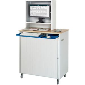 Produktbild für Computerschrank Rau adlatus Modell 2665, lichtgrau