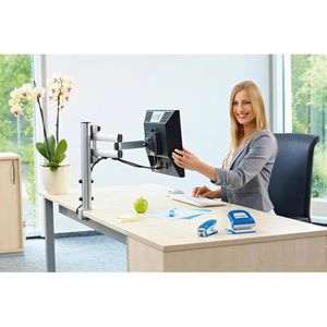 Produktbild für Monitorhalterung Novus TSS Basic, VESA 75x75 &amp; 100x100 mm