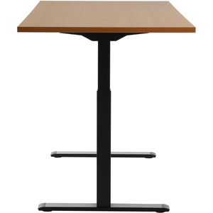 Produktbild für Schreibtisch Topstar E-Table, buche / schwarz