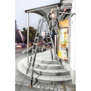 Produktbild für Teleskopleiter Krause Monto TeleVario, 129987, Länge 5,35m