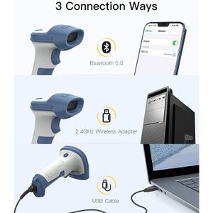 Produktbild für Barcode-Scanner Inateck BCST-73, kabellos