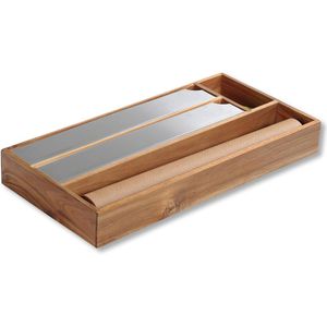 Produktbild für Folienschneider Kesper 28041-13, Akazienholz braun