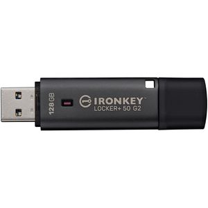Produktbild für USB-Stick Kingston IronKey Locker+ 50 G2, 128 GB