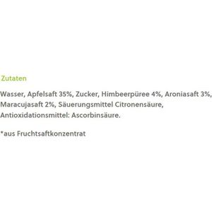 Produktbild für Saft albi Himbeer Maracuja Apfel