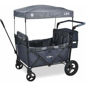 Produktbild für Bollerwagen FableKids Leo X4 Plus, faltbar